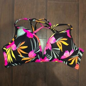 Tropical bikini top